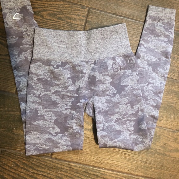 SOLD!!! Gymshark Camo Leggings - Picture 2 of 4